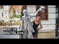 Amazing street food and old town Bratislava