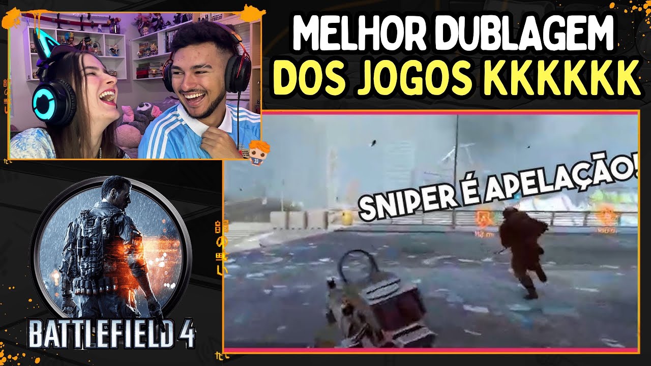 Pérolas da dublagem do Battlefield 4 (original) - BonkZitos | Apenas uma Live