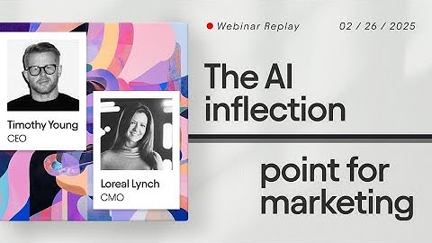 The AI Inflection Point for Marketing