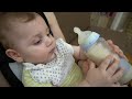 Cute baby drink the milk | ASMR Video