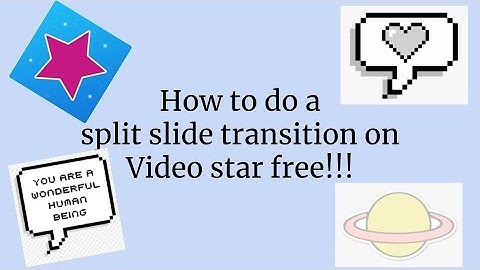 BASIC SLIDE TRANSITION!! (video star free)