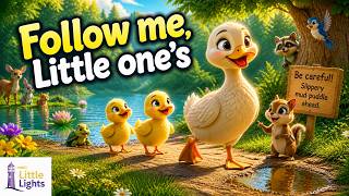 Follow Me, Little Ones 🐥✨ | A Christian Bedtime Story for Kids