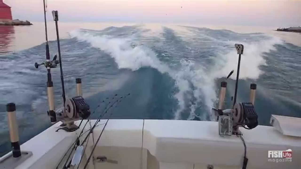 FishLife Wisconsin Salmon with Angler's Edge YouTube