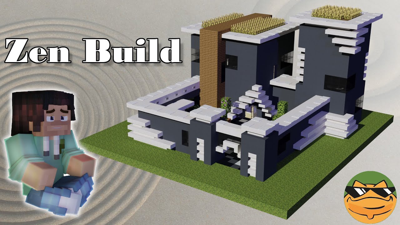 Relaxing, slow build with calming music. [MineCraft Castle] [No ...