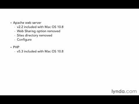 PHP with MySQL Essential Training    007  Overview