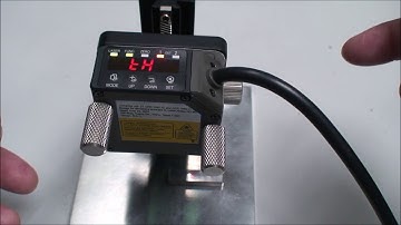 Laser Displacement Sensor 1PA step by step