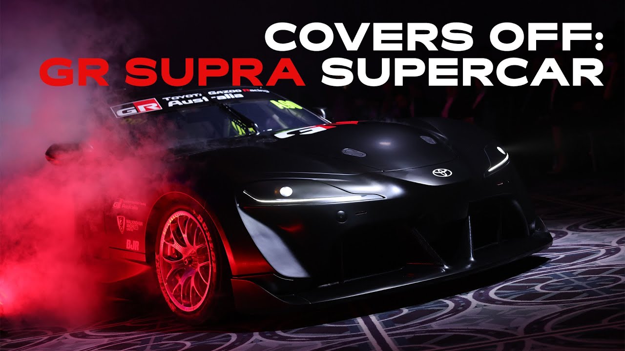 Video till Toyota har stoppat en V8:a i GR Supra