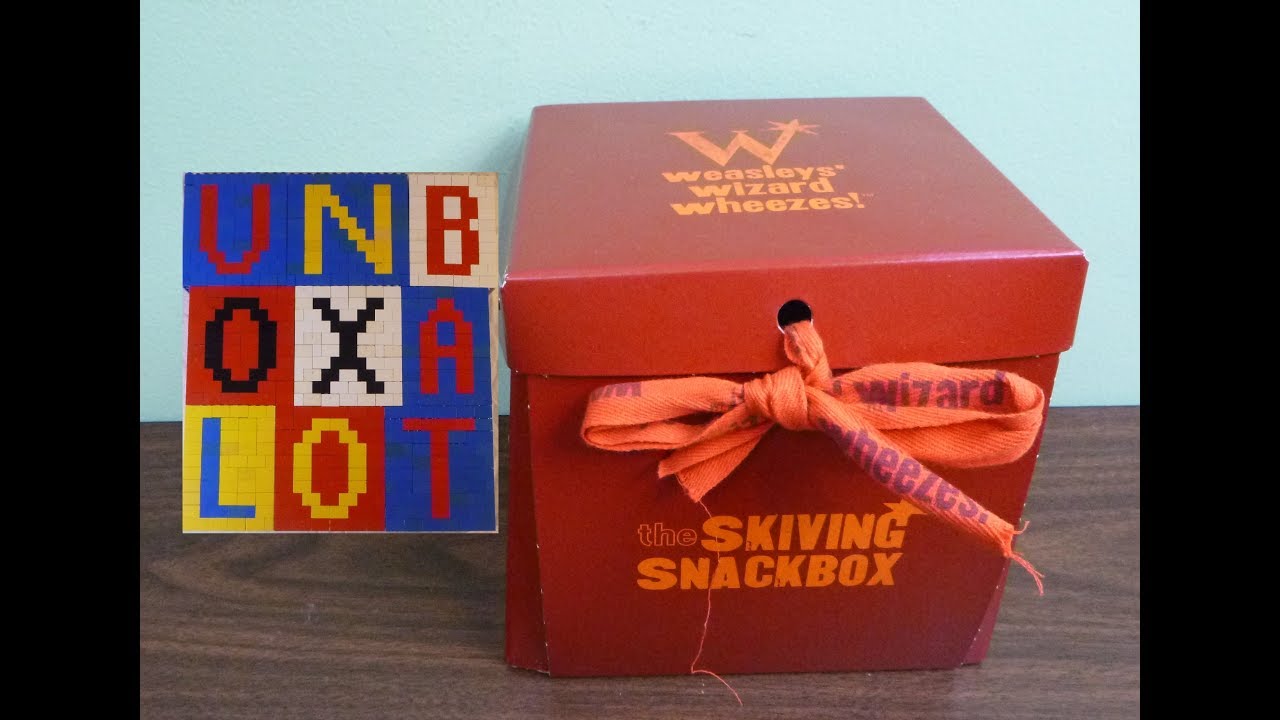 Weasleys Wizard Wheezes Skiving Snack Box Universal Studios Harry