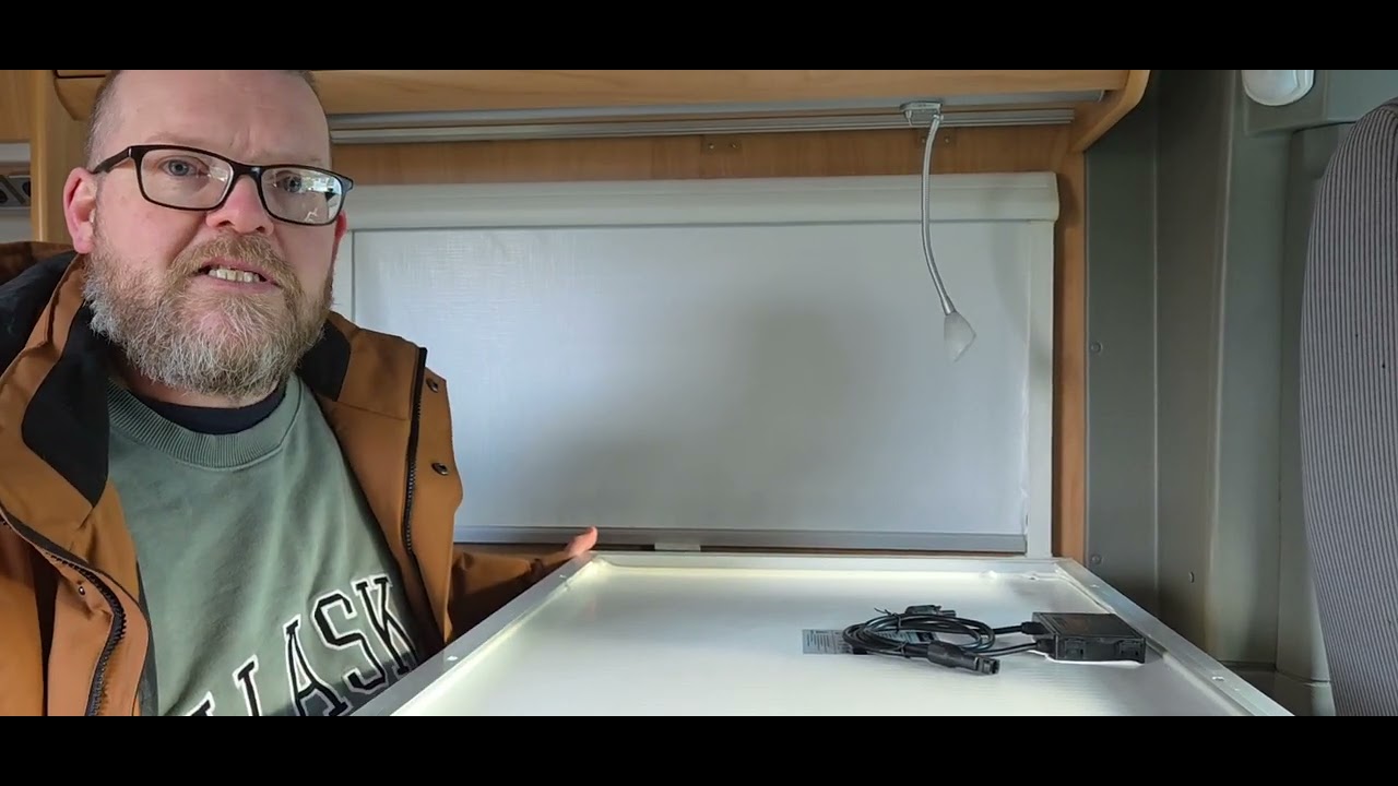 Installing a solar panel