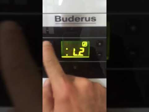 Buderus Kombi İlk Çalıştırma
