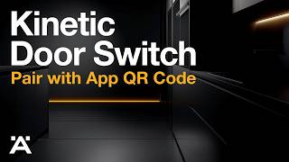 Häfele Lighting Kinetic Door Switch - Pair with App QR Code