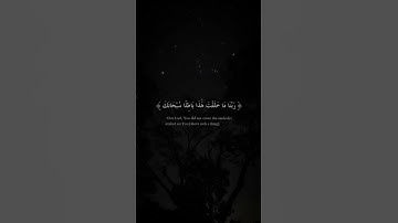 الَّذِينَ يَذْكُرُونَ اللَّهَ قِيَامًا وَقُعُودًا وَعَلَىٰ جُنُوبِهِمْ | سورة آل عمران | المنشاوي
