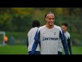 Spurs players return to training after the international break!