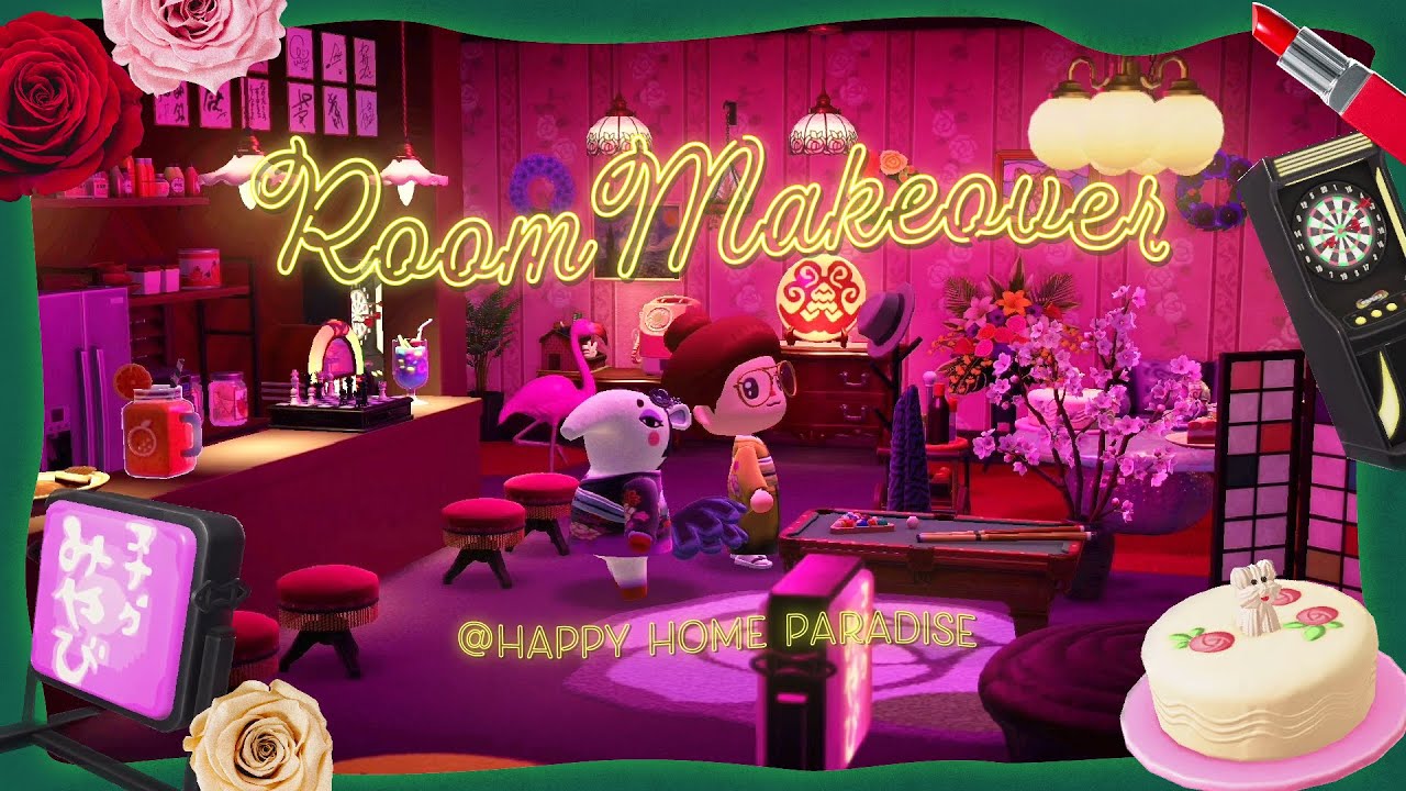 【あつ森】ママの夢・スナックみやび、本日開店🍸【ハッピーホームパラダイス】