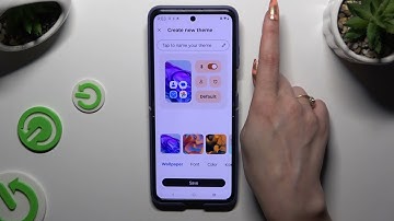 Motorola Razr 50 Ultra - How to Change Device Theme | Change System  Appearance