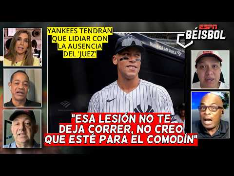 JUDGE y una BAJA SENSIBLE para los YANKEES. "NO CREO que llegue al COMODÍN" | ESPN Beisbol