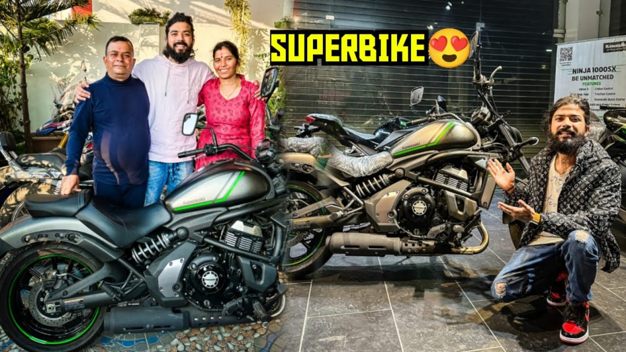Finally Papa Ki Superbike Ko Ride Mai Le Jane Ke Liye Preparation Shuru Kardi 😍