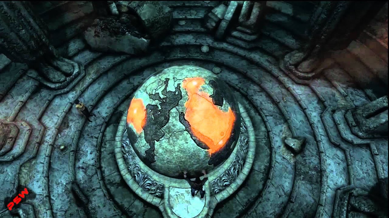 Uncharted 3 Chapter 9 - Globe Puzzle 