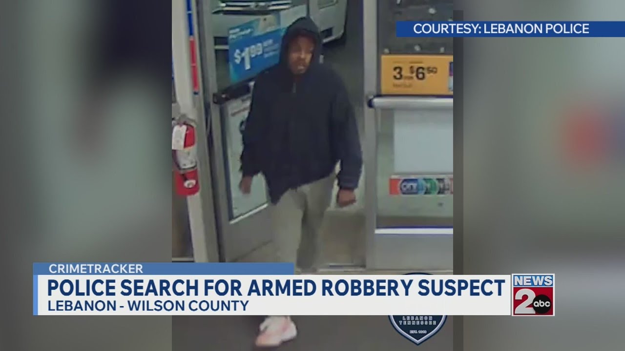 Police search for armed robbery suspect in Wilson County - YouTube