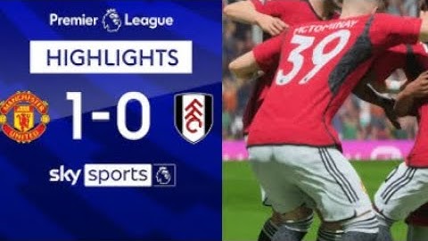 Zirkzee scores LATE WINNER on debut💥 | Man Utd 1-0 Fulham | Premier League Highlights