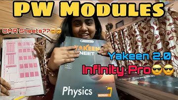 Pw Module Unboxing || Yakeen 2.0 || NEET 2026 #trending #neet