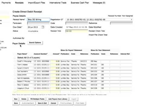 Setting up ASB Smart Debit in FastNet Business