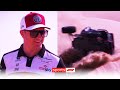 Kimi Räikkönen goes dune buggy racing...and crashes twice!