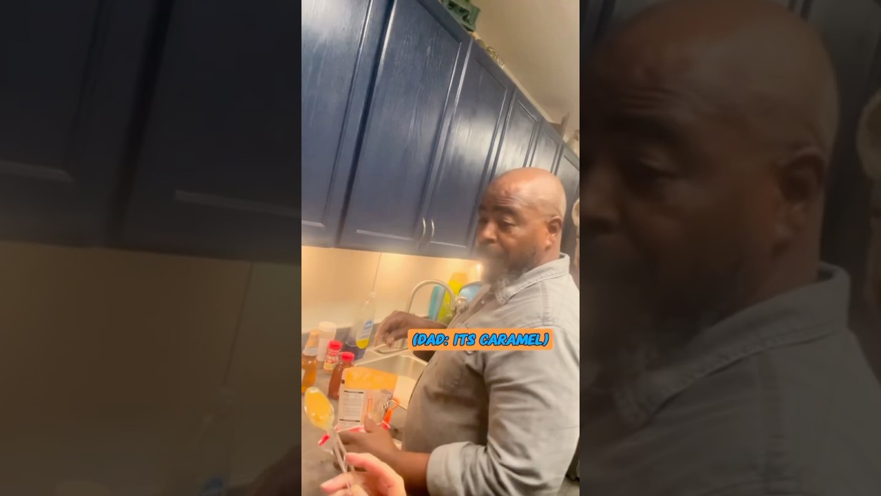 Blowing Dads mind with condensed milk-caramel hack 
