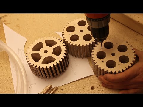Making Gears for the Lifting Mechanism Prologue#6 Musical Marble Machine