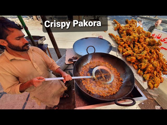 Commercial Crispy Pakora Recipe Of Hammad Bakers | Ramadan Recipes 2024 class=