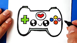 Sevimli Oyun Konsolu Çizimi - Kolay Çizimler - Sevimli Resim Çizimleri
