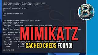 How to Dump Windows Credentials with Mimikatz | AD Lab Part 12