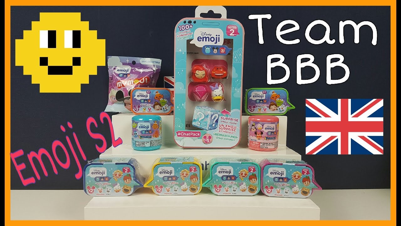 DISNEY EMOJI Series 2! NEW! Chat Bubbles Chat Pack Rare Rose Gold Glitz Original Props Classics Toy