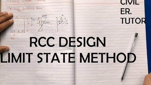 Design Of RCC Structures By Limit State Method |Introduction |