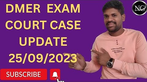 #DMER RESULTS COURT CASE UPDATE 2023 court case update @DMER result 2023#