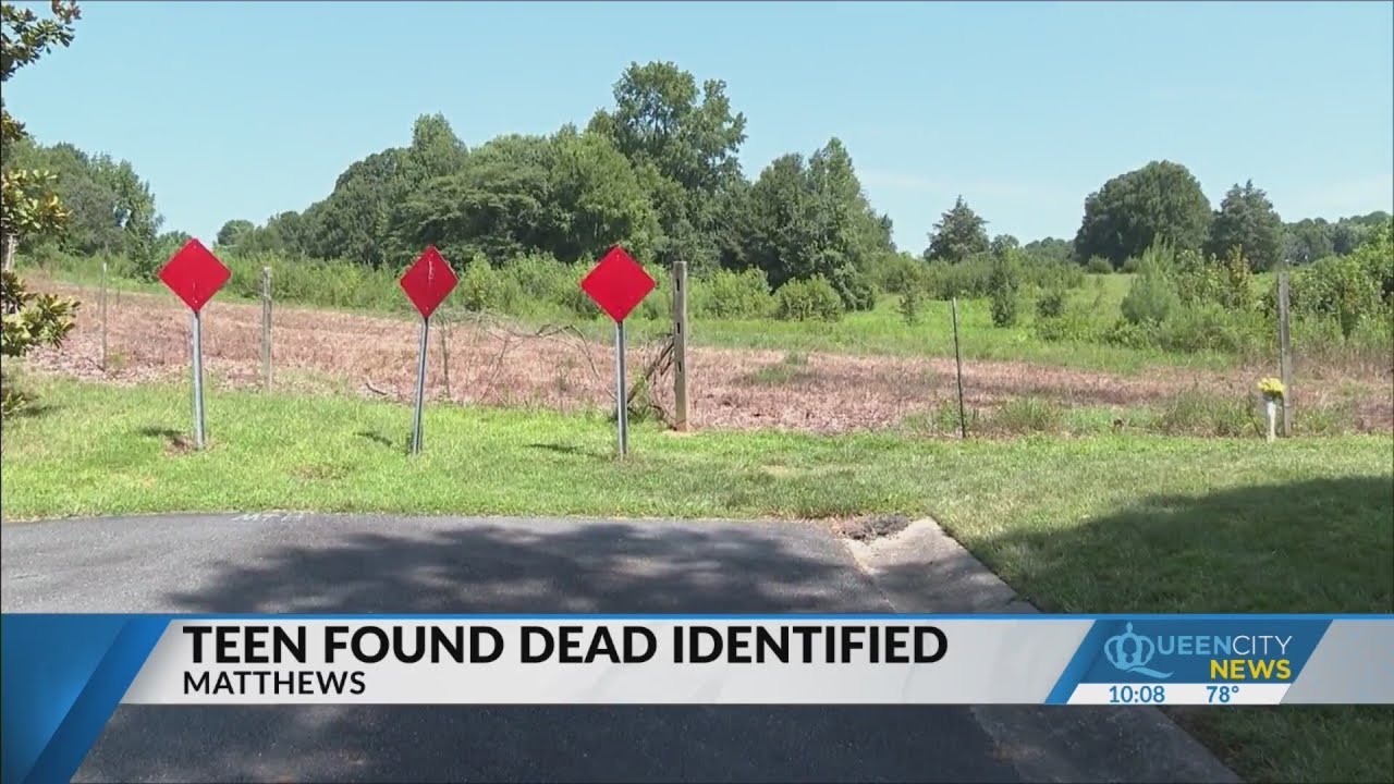 Teen found dead in Matthews is 17-year-old from Charlotte: Police