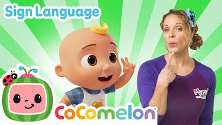 nature walk cocomelon asl sign language babies