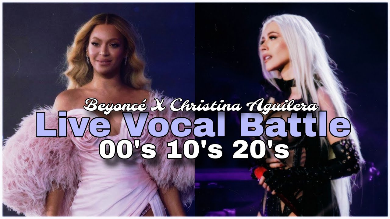 Beyoncé Vs. Christina Aguilera: Live Vocal Battle (B2-Eb6) - YouTube