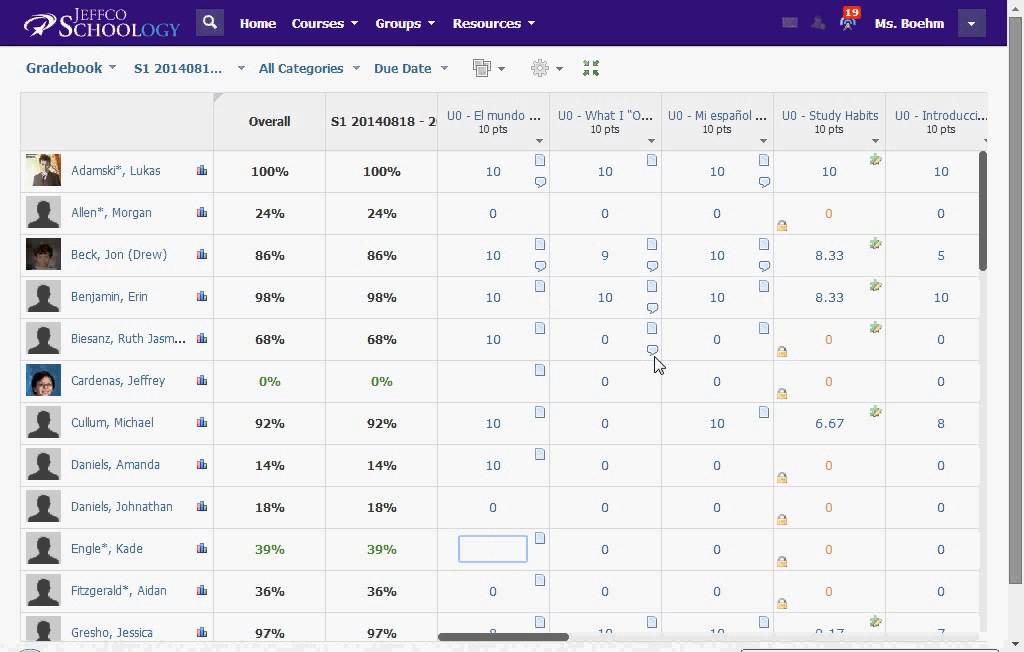 gradebook use - YouTube