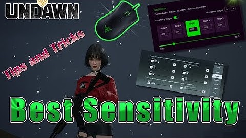 Undawn- Best Sensitivity to Use!! "Tips and Tricks"