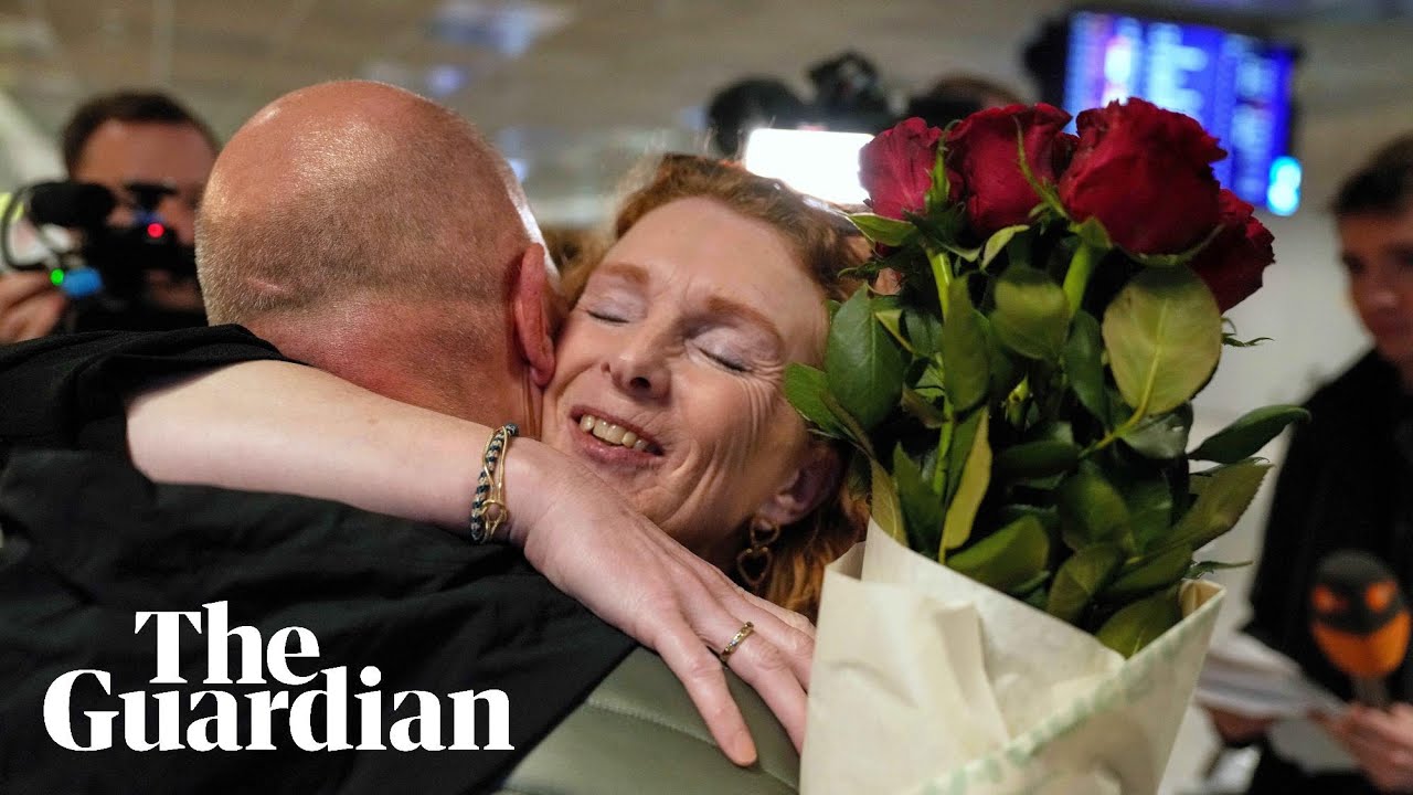 Relieved European nationals return home after being stranded in Middle East