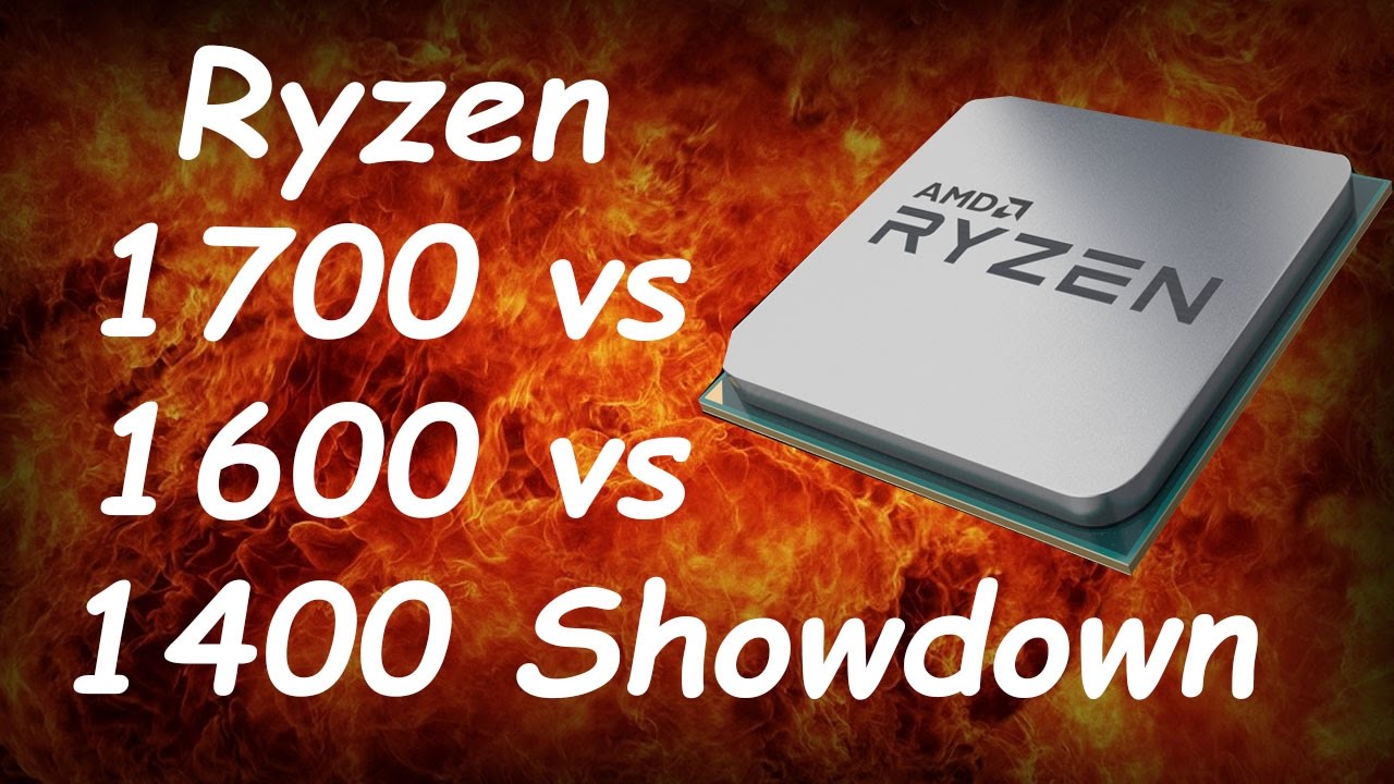 Ryzen 1700 vs 1600 vs 1400 Showdown - Which Is The Best Value?