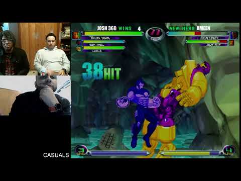 MvC2: Josh 360 - Iron Man NJ Infinite to Rainbow Infinite .:2.25.23:. [Player Cam]