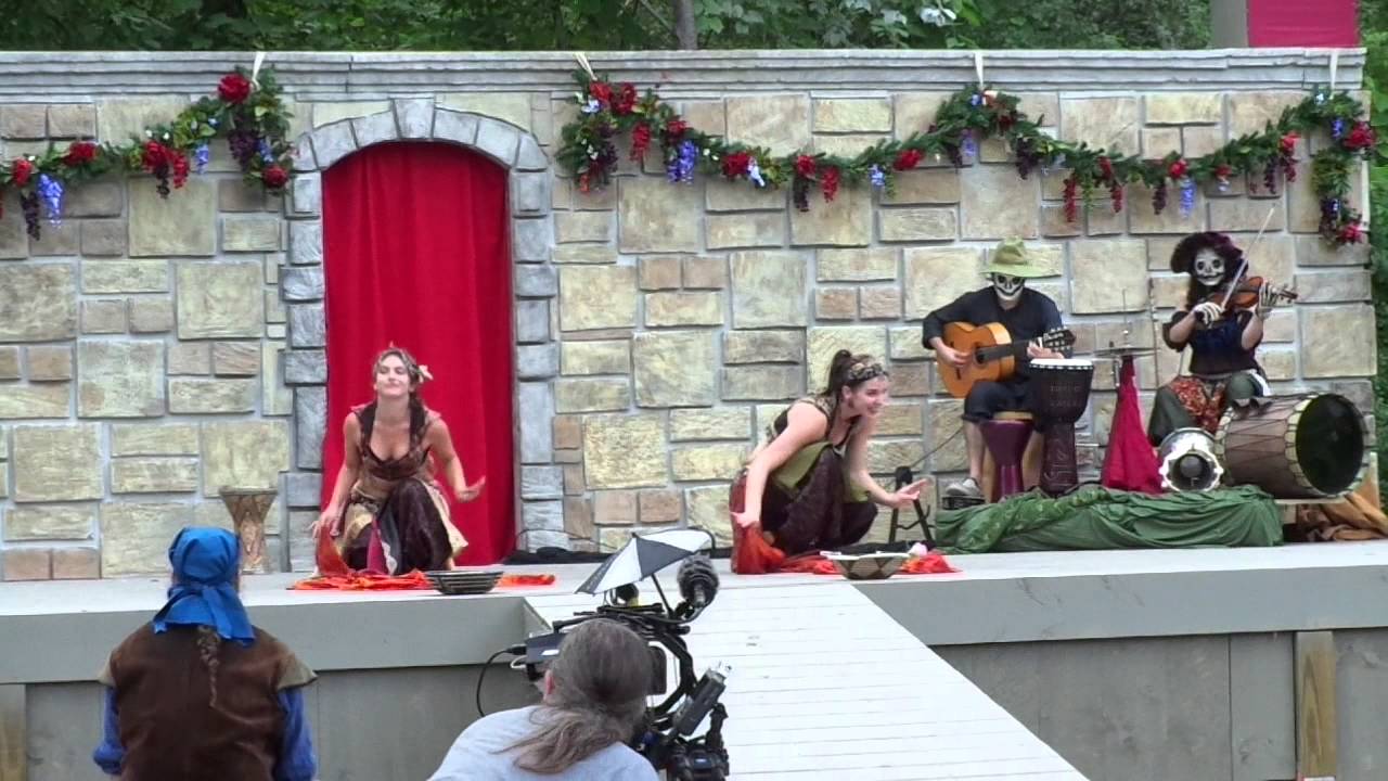 New York Renaissance Faire Tuxedo Park NY 8/3/14 Jamila Lotus Dance