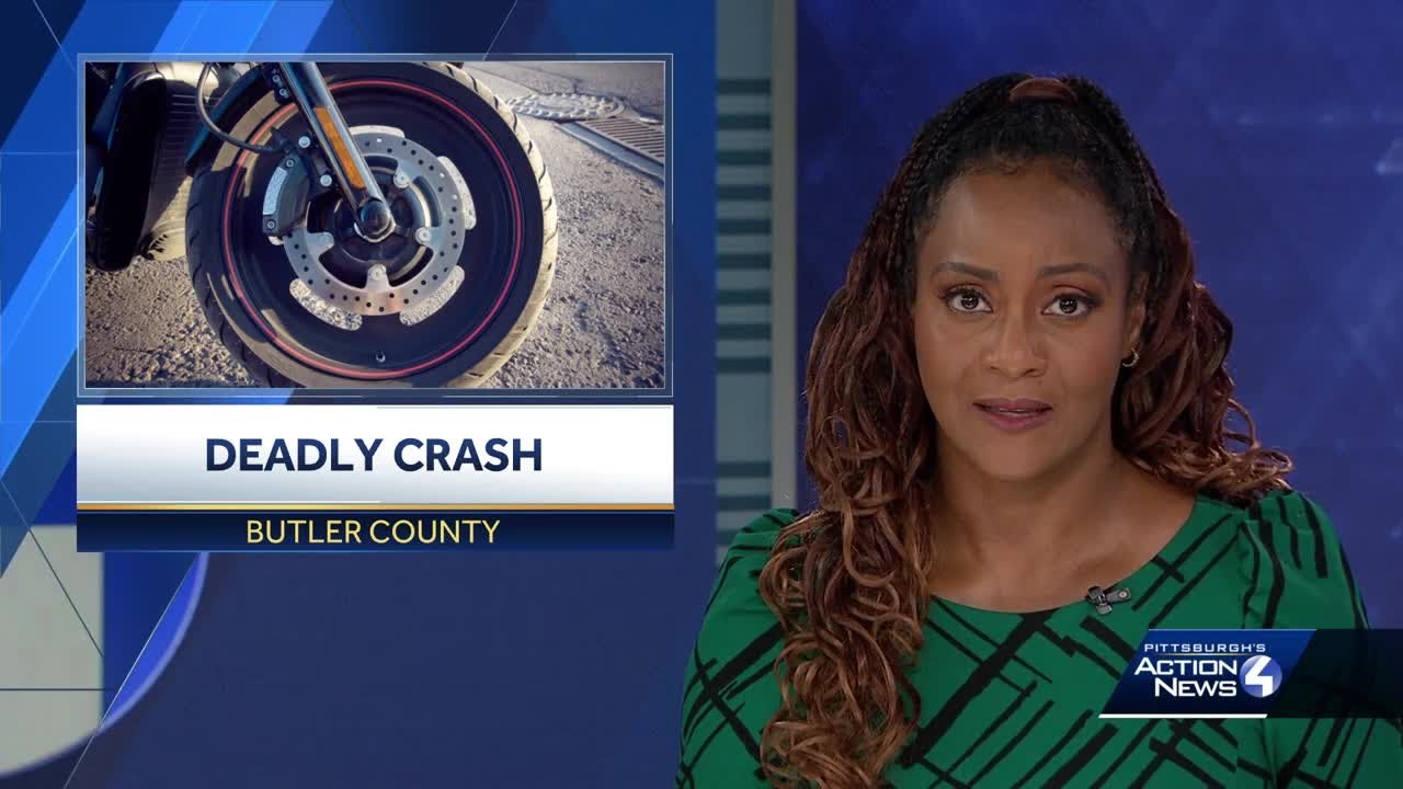Fatal motorcycle crash in Butler County, Pennsylvania