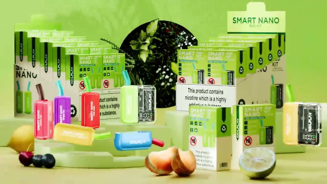 Smart Nano Disposable Pod Vape System Coolplay UK Vape Brand