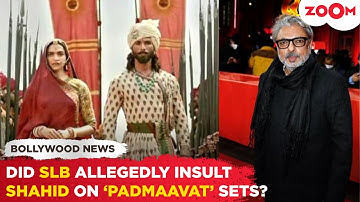 Did Sanjay Leela Bhansali INSULT Shahid Kapoor on 