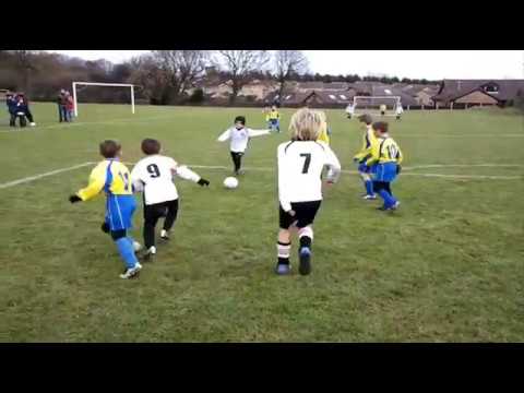 josh myers afc dronfield under 8's first match as ...