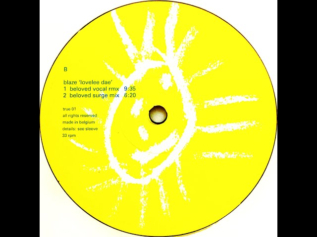 Blaze • Lovelee Dae (Beloved Surge Mix) (1997) (Reissue 1998