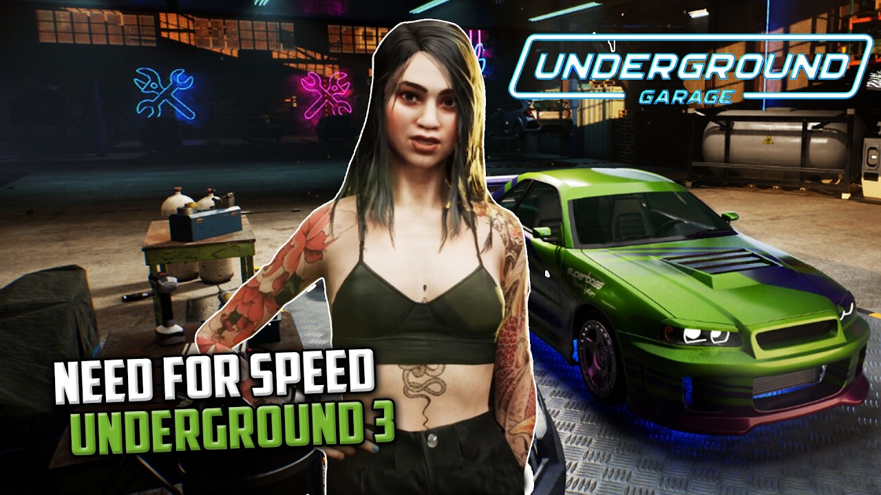 Underground Garage - Need for Speed Underground 3 - Вернулся в Детство?